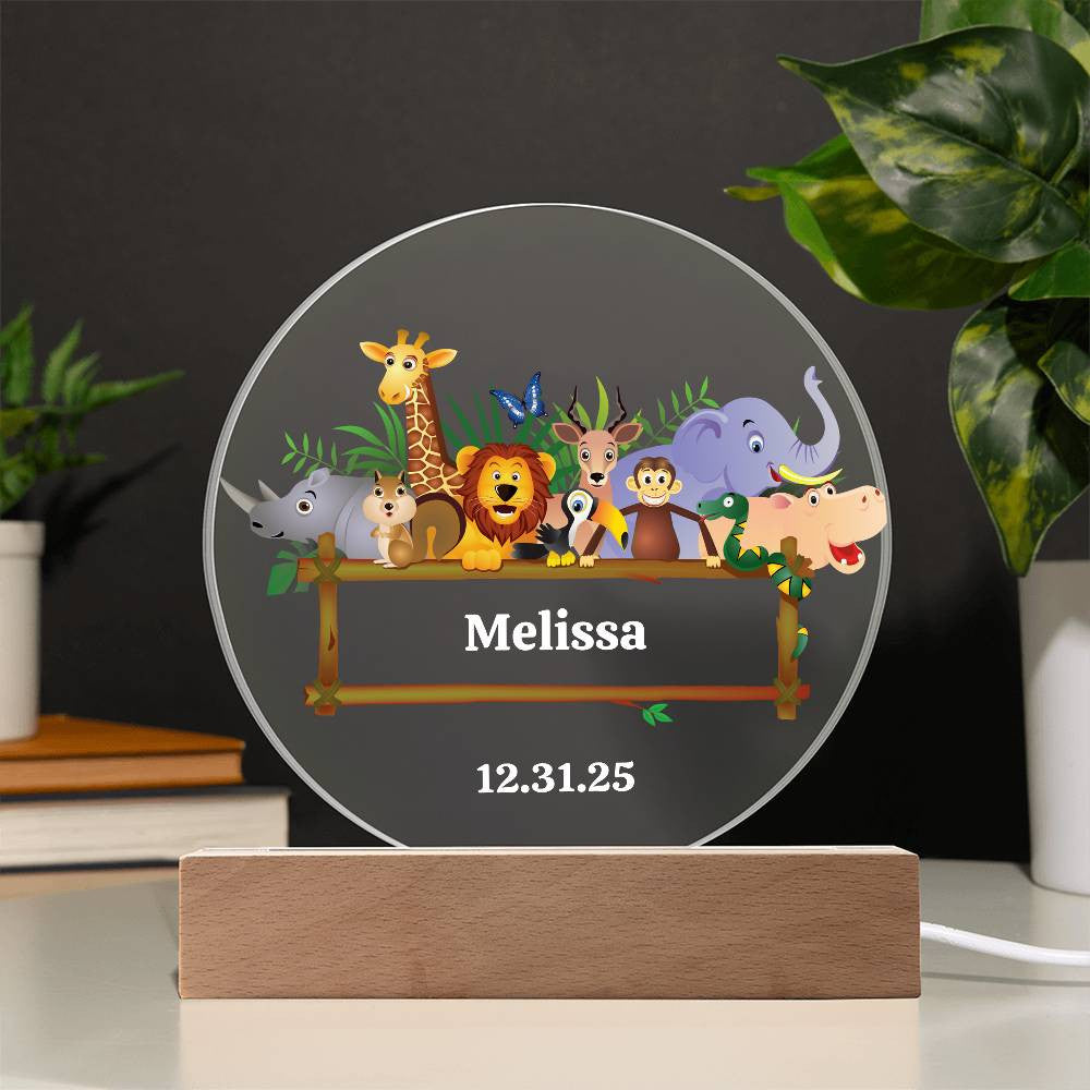 Animal Jungle Theme Night Light-[Heartfelt Family Gift]