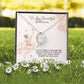 To My Beautiful Ballerina Love Mom Forever Love Heart Necklace Dance Recital Gift-[Heartfelt Family Gift]