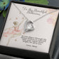 To My Beautiful Ballerina Love Mom Forever Love Heart Necklace Dance Recital Gift-[Heartfelt Family Gift]
