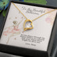 To My Beautiful Ballerina Love Mom Forever Love Heart Necklace Dance Recital Gift-[Heartfelt Family Gift]