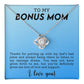 Stepmother Love Knot Necklace Gift-[Heartfelt Family Gift]