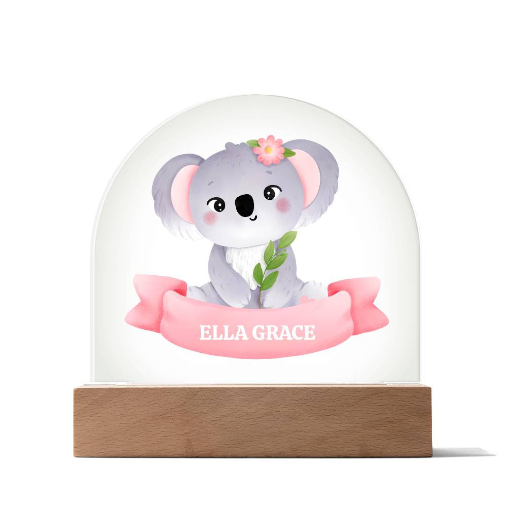 Kaola Bear Nightlight- Elegant Personalized Gift for Any Occasion-[Heartfelt Family Gift]