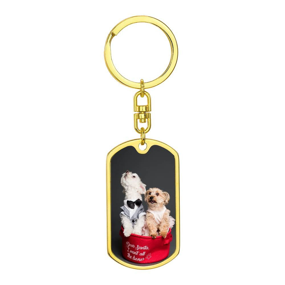 Personalized Pet Photo Keychain - Unique Memorial Gift for Dog Lovers-[Heartfelt Family Gift]