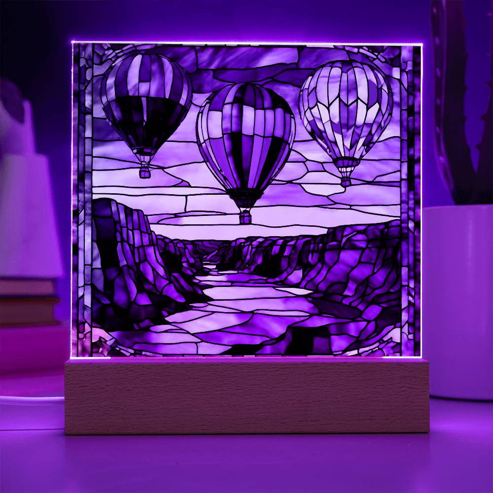 Grand Canyon Acrylic Square Plaque-[Heartfelt Family Gift]