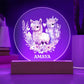 Lllam Nursery Night Light-[Heartfelt Family Gift]