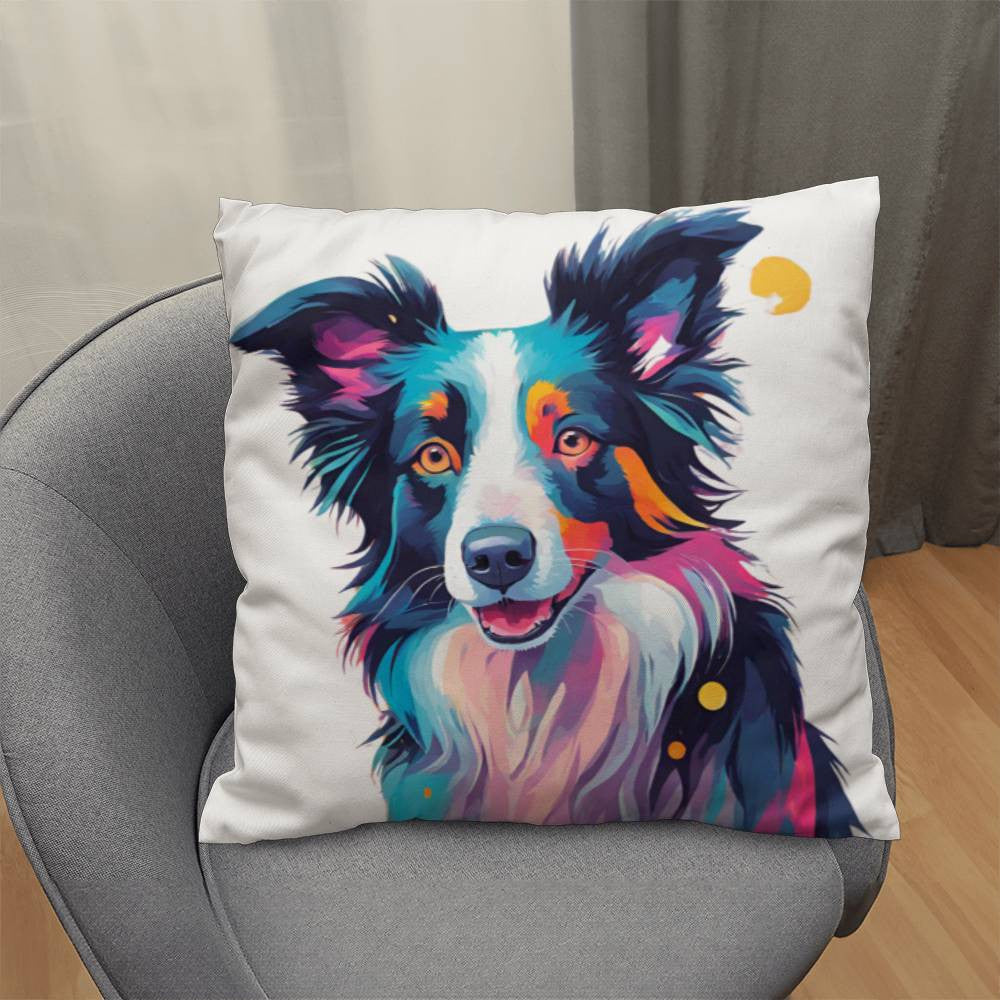 Collie Throw Pillow in 5 Sizes-[Heartfelt Family Gift]