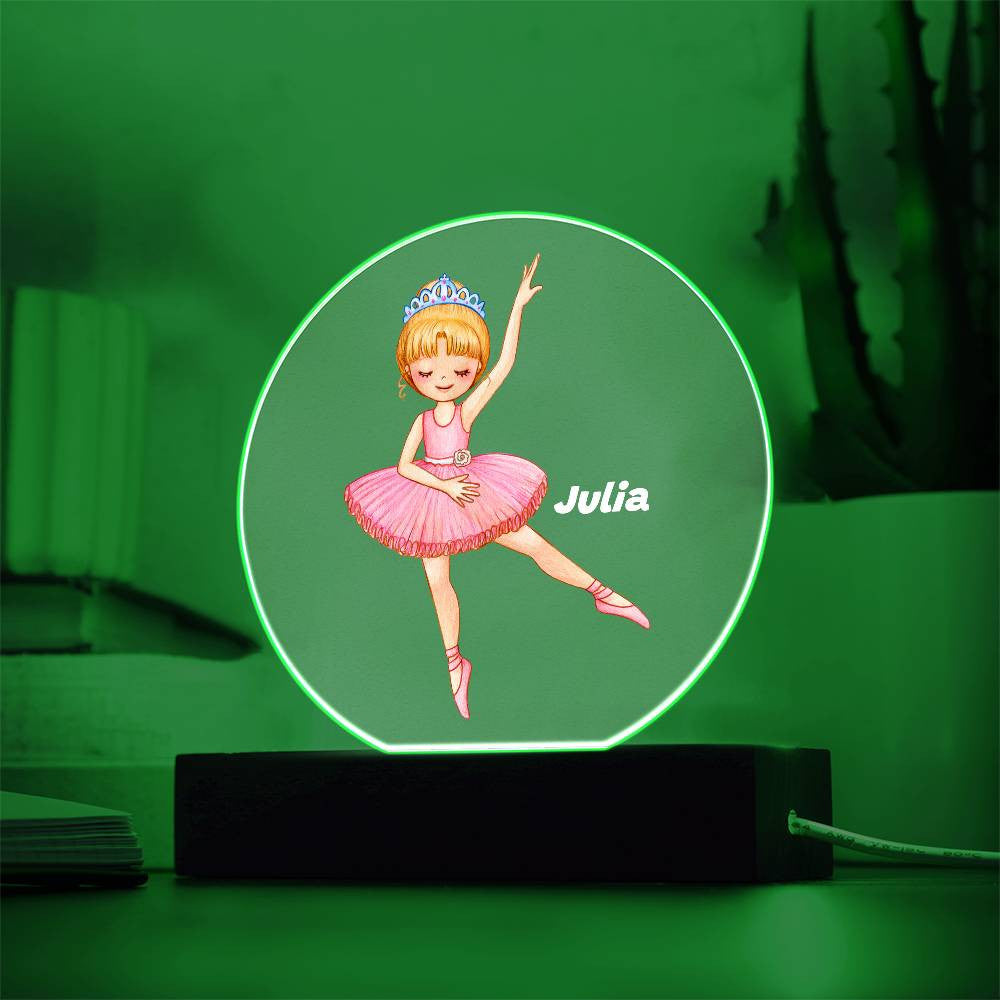 Gift for dance lover, Dance Recital Gift, Easter Gift for Girl,  Ballerina Gift, Personalized Dance Gift, Custom Night Light, Cute Birthday Gift for Her, Girl Ballet Christmas Gift-[Heartfelt Family Gift]