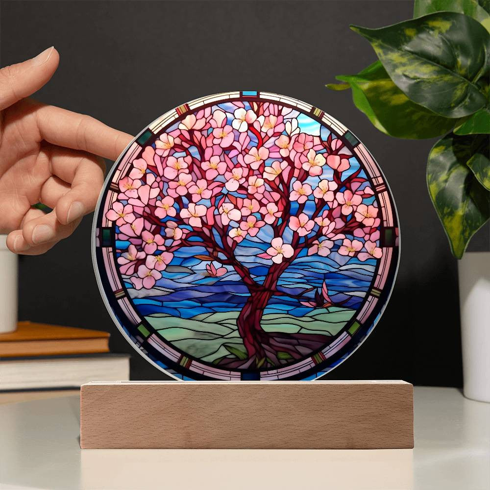 Cherry Blossom Tree Night Light-[Heartfelt Family Gift]