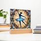 Personalized Ballerina Night Light  Custom LED Dance Room Decor for Girls-[Heartfelt Family Gift]