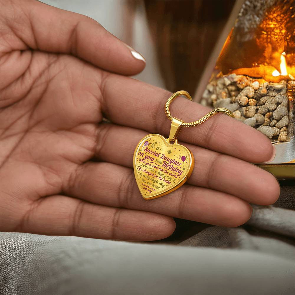 Engraved Personalized Birthday Heart Necklace  Bracelet - Customizable Gift-[Heartfelt Family Gift]