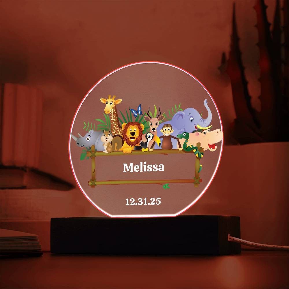 Animal Jungle Theme Night Light-[Heartfelt Family Gift]