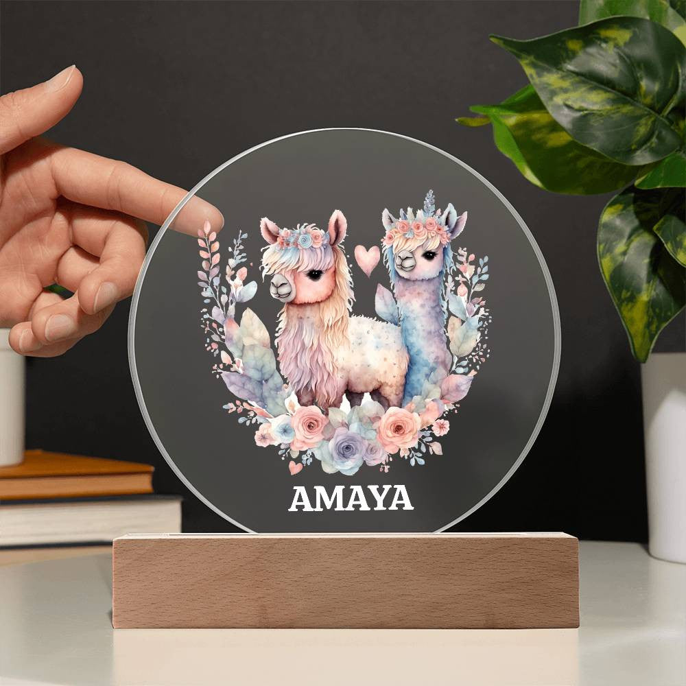 Lllam Nursery Night Light-[Heartfelt Family Gift]