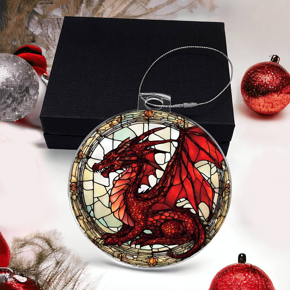 Dragon Acrylic Ornament Plaque-[Heartfelt Family Gift]