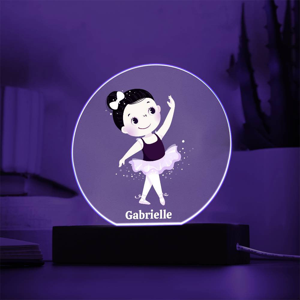 Gift for dance lover, Dance Recital Gift, Easter Gift for Girl,  Ballerina Gift, Personalized Dance Gift, Custom Night Light, Cute Birthday Gift for Her, Girl Ballet Christmas Gift-[Heartfelt Family Gift]