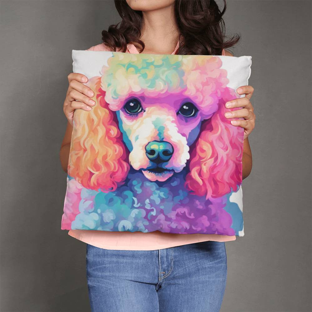 Poodle Paw Print Double Sided Classic Pillow in 5 Sizes-[Heartfelt Family Gift]