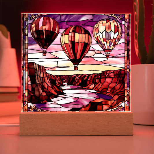 Grand Canyon Acrylic Square Plaque-[Heartfelt Family Gift]