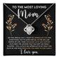 Loving Mom Love Knot Necklace-[Heartfelt Family Gift]
