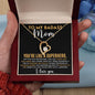 To My Badass Mom - You're Like a Superhero Forever Love Necklace-[Heartfelt Family Gift]