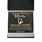 To My Badass Mom - You're Like a Superhero Forever Love Necklace-[Heartfelt Family Gift]