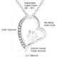 To My Loving Mom Forever Love Heart Necklace-[Heartfelt Family Gift]
