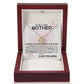 To My Loving Mother Love Knot Necklace-[Heartfelt Family Gift]
