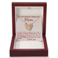Worlds Greatest Mom Love Knot Necklace - Perfect Gift for Mothers Day-[Heartfelt Family Gift]