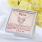 Worlds Greatest Mom Love Knot Necklace - Perfect Gift for Mothers Day-[Heartfelt Family Gift]